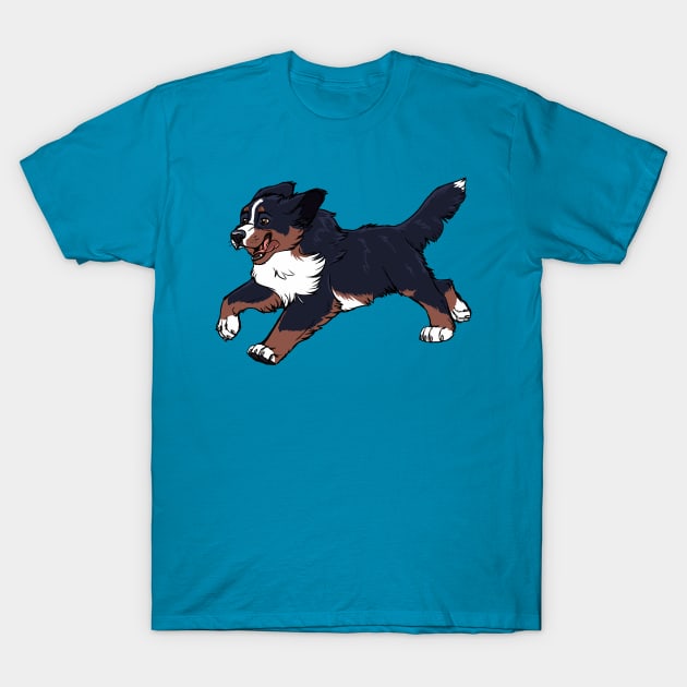 Bernese Mountain Dog T-Shirt by mithmeoi